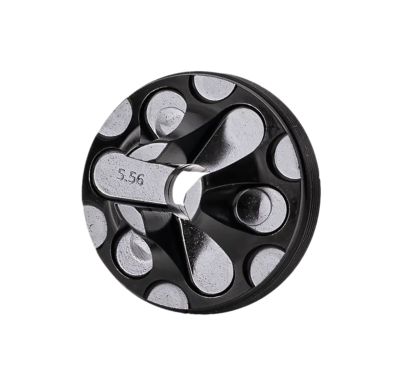 ?Rugged Suppressor Flash Hider Front Cap for Rugged Razor556 Suppressor, 5.56mm, Black, Steel