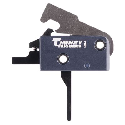 Timney Triggers Impact AR Straight Trigger for AR-Platform, 3 lb. Draw, Black, Steel w/Aluminum Housing
