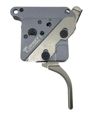 Timney Triggers Hit Straight Trigger for Remington 700, 8 oz. Draw, Nickel, Steel w/Aluminum Housing