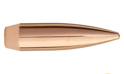 Sierra MatchKing .25 Caliber 131-Grain Hollow Point Boat Tail Reloading Rifle Bullets, 500 Rounds