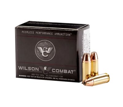 Wilson Combat .38 Super 124-Grain Hornady FTX Handgun Ammunition, 20 Rounds