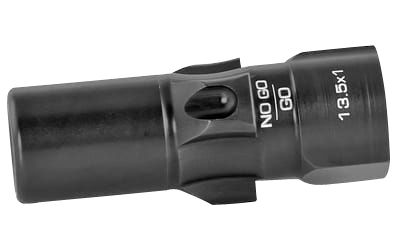Rugged Suppressor 3 Lug Adapter for HK, 9mm Luger, Obsidian, 13.5x1 LH Thread, Black