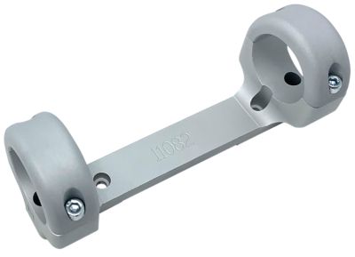 DNZ Products Game Reaper-Ruger Scope Mount/Ring Combo, Silver, 1 in.
