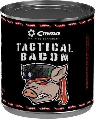 CMMG Tactical Bacon Pre-Cooked Camping Food, 12 oz., 70-80 Slices