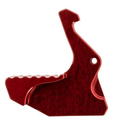 Rise Armament RA-212 Charging Handle Latch for Mil-Spec AR Charging Handles, Extended, RISE Red, Aluminum
