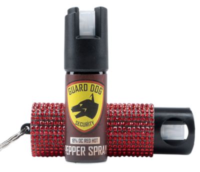 Guard Dog Bring It On OC Pepper Spray, 16 ft. Range, 0.50 oz., Red