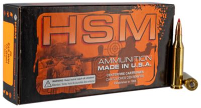HSM Varmint .243 Win 75-Grain Hornady V Max Rifle Ammunition, 20 Rounds