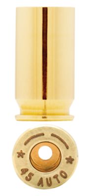 Starline Brass Unprimed Handgun Cases, 45 ACP, Brass, 100 Rounds