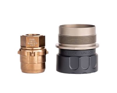 Rugged Suppressor R.U.M Rugged Universal Mount, 3/8 in.-24 Thread, Titanium