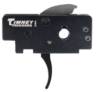 Timney Triggers Two-Stage Curved Trigger for HK 91/93/94/MP5, 4 lb. Draw, Black Anodized, Aluminum