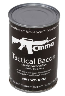 CMMG Tactical Bacon Pre-Cooked Camping Food, 12 oz., 54 Slices