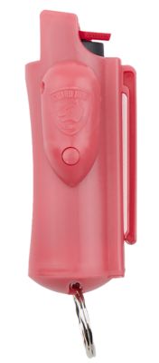 Guard Dog AccuFire OC Pepper Spray, 0.50 oz., Pink, Includes Belt Clip/Case/Key Ring