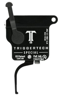 TriggerTech Special Single-Stage Flat Trigger for Remington 700, 1-3.50 lb. Draw, Right, Aluminum
