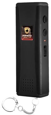 Skyline USA Hornet 2 Stun Gun with Flashlight, Alarm, USB Charger and Keychain, Black