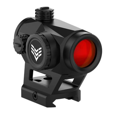 Swampfox Optics Liberator II Multi-Reticle Red Dot Sight, 1x 22mm, 2 MOA Dot, Black