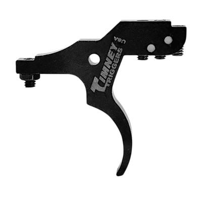 Timney Triggers Savage Curved Trigger for Savage 110/Stevens 200, 3 lb. Draw, Black
