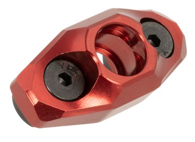 Rise Armament M-LOK QD Sling Mount, RISE Red, Aluminum