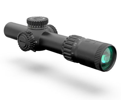 Swampfox Optics 1-6x 24mm Warhorse Rifle Scope, FFP, Green