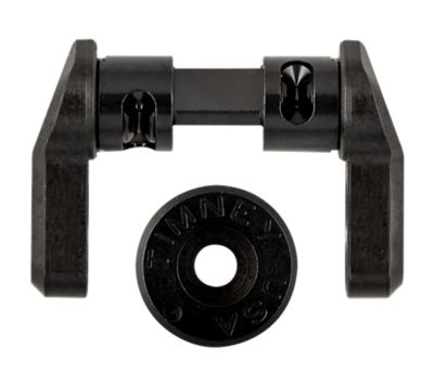 Timney Triggers 49/90 Degree Safety Selector for AR-Platform, Ambidextrous, Black, Steel