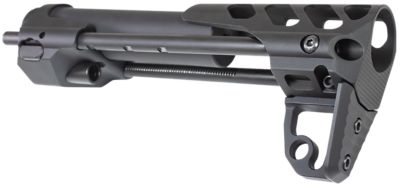 Odin Works Close Quarters Rifle Stock for AR-15/M4/5.56/223, Black, 6061-T6 Aluminum