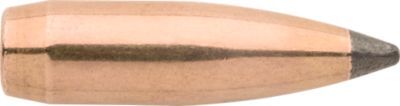 Sierra GameKing .338 Caliber 215-Grain Spitzer Boat Tail Reloading Rifle Bullets, 50 Rounds