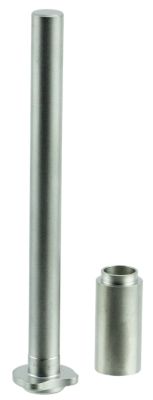 Wilson Combat Full Length Guide Rod for 1911 Government Handguns, Silver, Steel