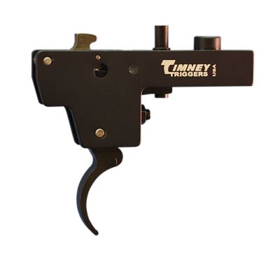 Timney Triggers Mark V Curved Trigger, Black, Steel