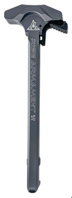 Rise Armament RA-212 Extended Charging Handle for AR-15, Gray Hardcoat Anodized, Aluminum