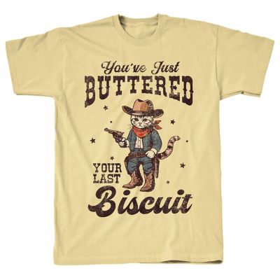 Goodie Two Sleeves Women's 'Buttered Your Last Biscuit' T-Shirt