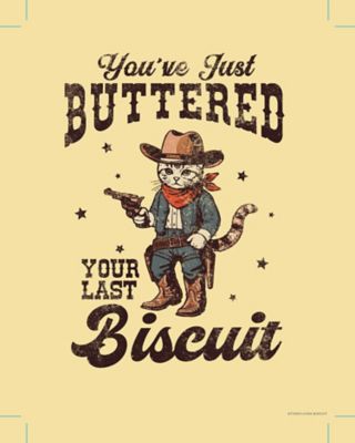 Image showing  Women's 'Buttered Your Last Biscuit' T-Shirt