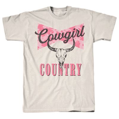 Image showing  Women's Short Sleeve Tee Cowgirl Country