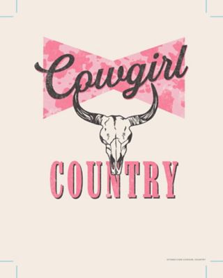 Image showing  Women's Short Sleeve Tee Cowgirl Country