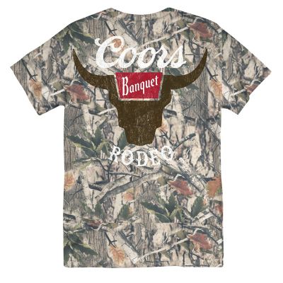 Image showing  Men's Short Sleeve Tee Banquet Bull