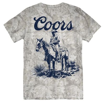 Image showing  Men's Short Sleeve Tee Coors Cowboy