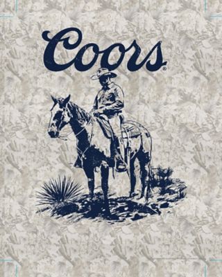 Image showing  Men's Short Sleeve Tee Coors Cowboy