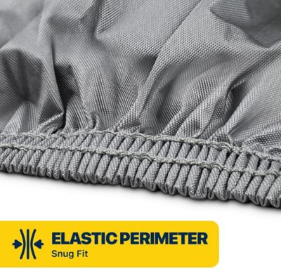 Image showing  All Weather Waterproof Motorcycle Cover with Night Reflective, 86 L x 40 W x 43 H in.