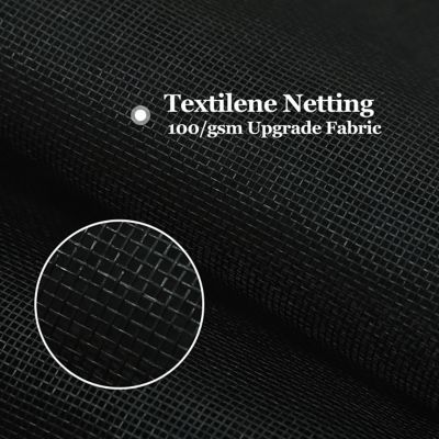 Image showing 8 th Veikous Aluminum Hardtop Gazebo with Netting and Double Roof