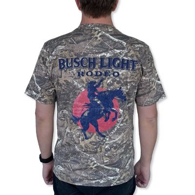 Anheuser-Busch Mens Busch Camo Tee