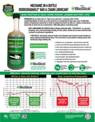 Image showing 1 th Mechanic In A Bottle Bar and Chain Oil, Oil-Free Lubricant, 24 oz., 2 pk.