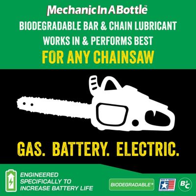 Image showing 6 th Mechanic In A Bottle Bar and Chain Oil, Oil-Free Lubricant, 24 oz., 2 pk.