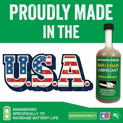 Image showing 8 th Mechanic In A Bottle Bar and Chain Oil, Oil-Free Lubricant, 24 oz., 2 pk.