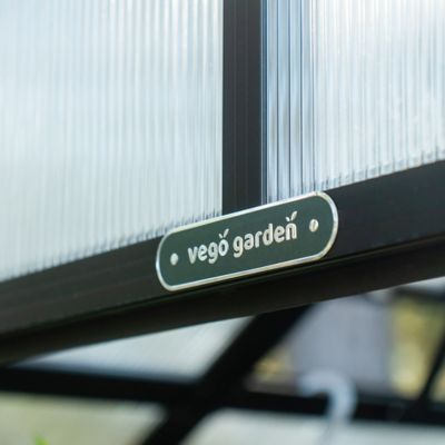 Image showing 6 th Vego Garden Vego Pacific Greenhouse, 8.5 x 8.5ft.