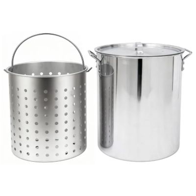 Vantana 30 qt. Aluminum Pot with Basket