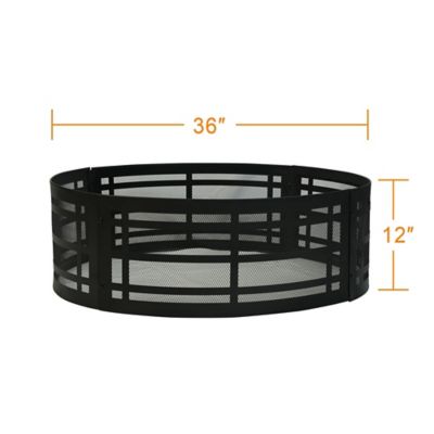 Image showing  36 in. Lattice Fire Ring