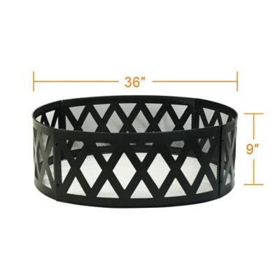 Image showing  36 in. Diamond Fire Ring