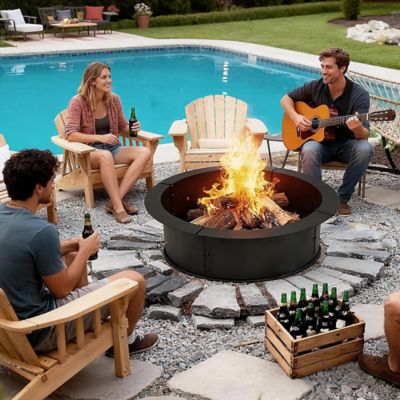 Image showing  33.5 in. Heavy Duty Fire Ring