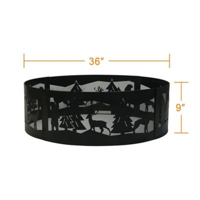 Image showing  36 in. Wildlife Fire Ring