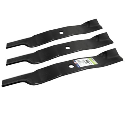 Image showing 7 th MaxPower 60 in. 3-Blade Set for John Deere Mowers Replaces TCU15881