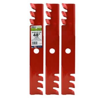 MaxPower 48 in. 3-Blade Mulching Set for Exmark Mowers Replaces 103-6396, 103-6396-S, 1165177S