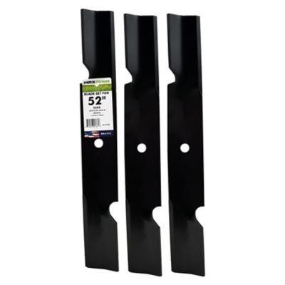 MaxPower 52 in. 3-Blade Set for Scag Mowers Replaces 482878